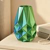 Vaso da Fiori Boho Stampato in 3D Forma Geometrica Vaso Decorativo Moderno Minimalista per Soggiorno Ingresso Tavolino Arredamento per la Casa