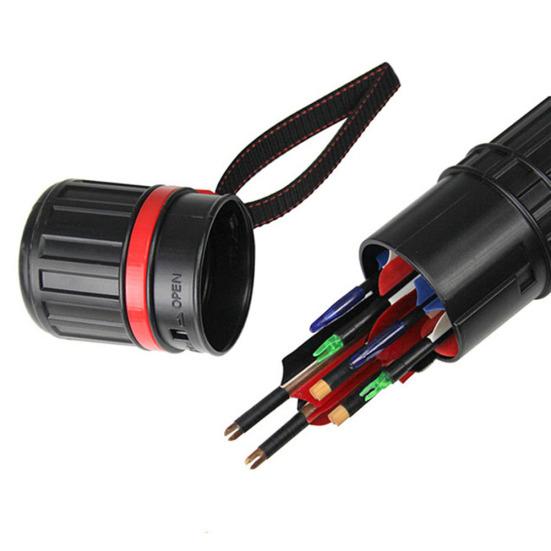 Telescopic Hunting Archery Arrow Quiver Adjustable Belt Shoulder Bag Holder Case