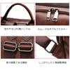 Zhongningyifeng ZNYF Damenrucksack mit Reißverschluss auf der Rückseite, Leder, Diebstahlschutz, Wasserdicht, 2-Wege-Umhängetasche, Beliebt bei Mädchen (Kaffee)