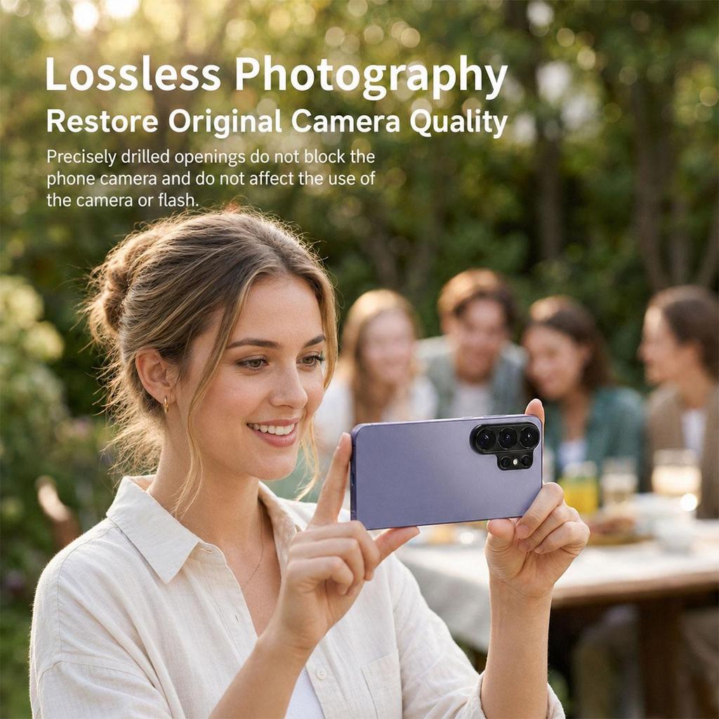 XDcase Aluminum Alloy Hollow Camera Lens Protector For Galaxy Z Fold7 5G