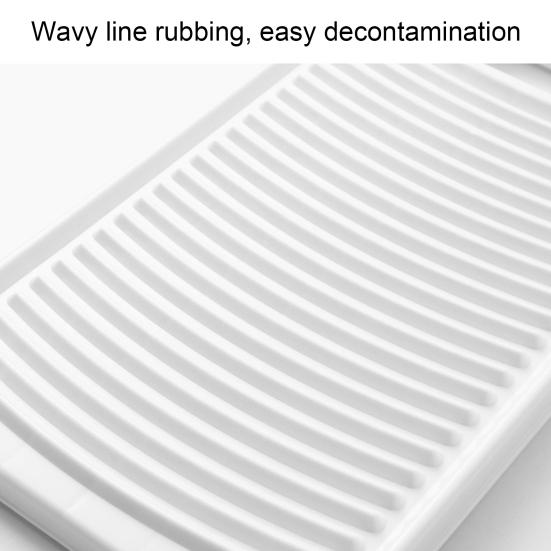 Tabla de lavar de 30 piezas, ergonómica, de amplia aplicación, ligera, resistente, antideslizante, tabla de limpieza de ropa, suministros para el hogar