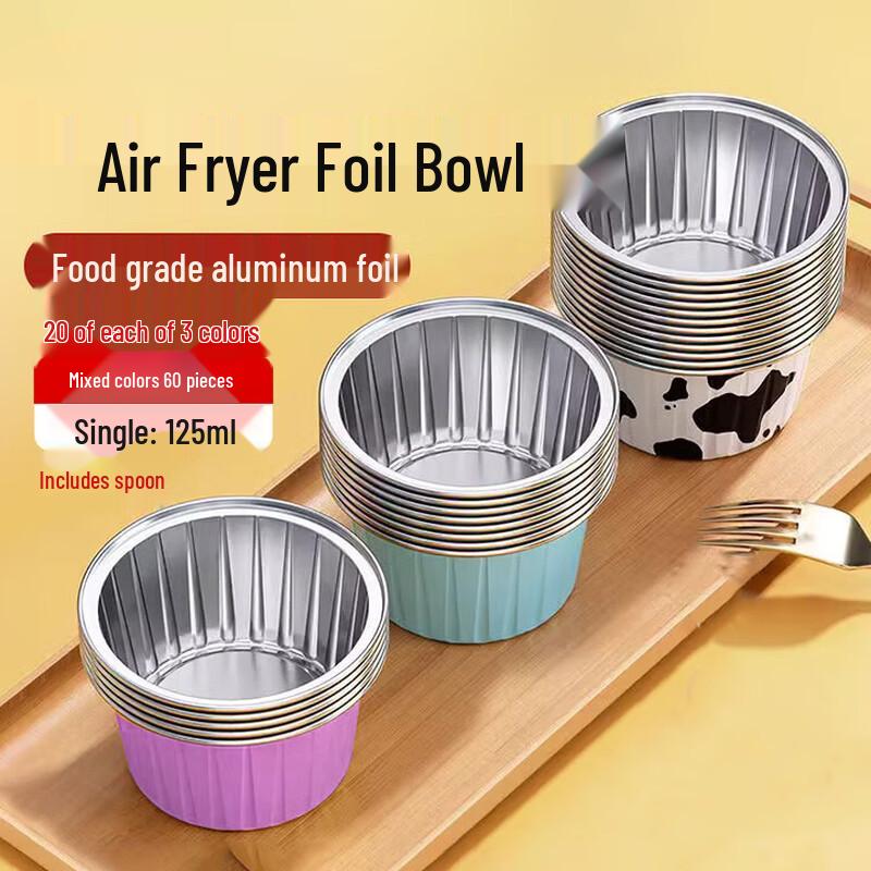 

Homeglen Aluminum Foil Baking Cups with Lids