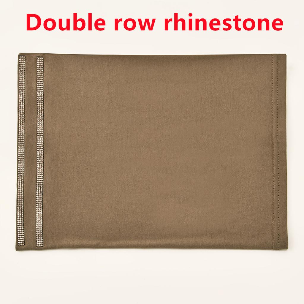 Muslimische Schlauchmützen Damen Weiche Premium Jersey Unterkappen Glänzender Strass Innerer Hijab Diamant Einlage Turban Offene Mützen Islam Ramadan