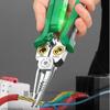 8-in-1 Hand Tools Stainless Steel Wire Stripping Needle Nose Pliers Multi-function Electrician Pliers with Electrical Measurement