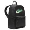 Nike Heritage Stoffrucksack Regular Unisex Schwarz & Stadiongrün FN0878-010