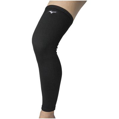 Mizuno Volleyball-Kniebandage Super Long Typ V2MYA011 Schwarz x Weiß 1 Stück (Ohne Binde/Unisex)