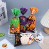 20-100PCS Candy Bags Mixed Halloween Themed Style Colorful Pumpkin Ghost Bat Halloween Party Gift Package Bag Festival Favor ZYF