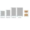 1Pc Refillable Paper Traveler'S Notebook Filler Papers Journal Dairy Inserts Refill Leather Notebook Blank Line Kraft Quality