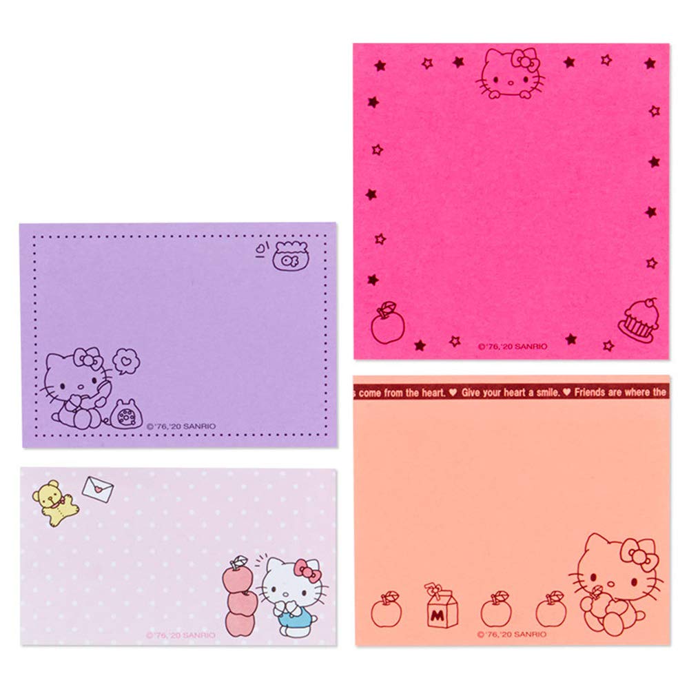 Sanrio Hello Kitty 4 types of sticky notes