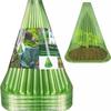 Transparent Reusable Cloche - Thickened Protection from Birds & Frost for Seedlings