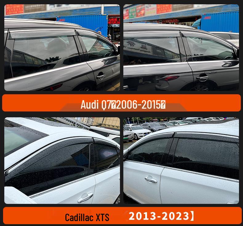 Nissan Xterra Window Visor Rain Guards and Eyebrows