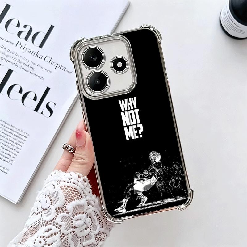 

Аниме Хаджиме но Иппо Покрытие Чехол для телефона Для Xiaomi Redmi Note 14 15 Pro Plus 13 12 11 11S 11T 10 9S 9 5G Противоударный Подушка безопасности Чехол Redmi Note 11 Pro 5G