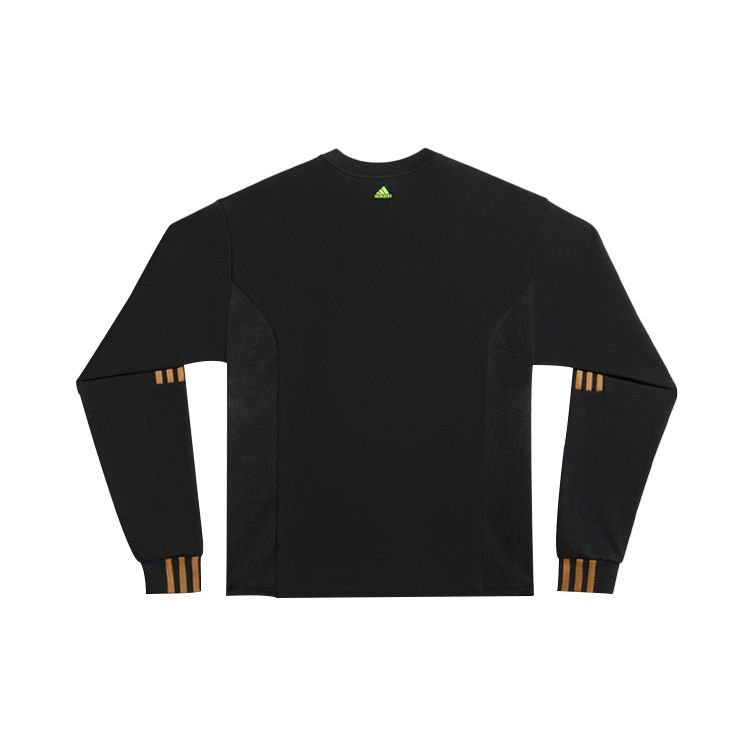 Adidas X Ivy Park Collaboration Round Neck Pullover Sweatshirt Unisex Sweatshirt Black GT6657