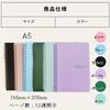 Sanpachi Shoten Weekly Planner A5 Size Schedule Notebook List Task Management Daily Planner Schedule Book Study Plan Weekly Notebook To-Do (Pink)
