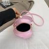 Fashion Creative Girls Ice Cream Purse Cute Bow Cartoon Strawberry Crossbody Bags Ladies Stylish PU Small Side Shoulder Bag