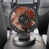 5/12/24V USB Car Cooler Fan Mini Air Circulators Adjustable Truck Air Circulation Fan USB 2 Speed Automobile Vehicle Accessories