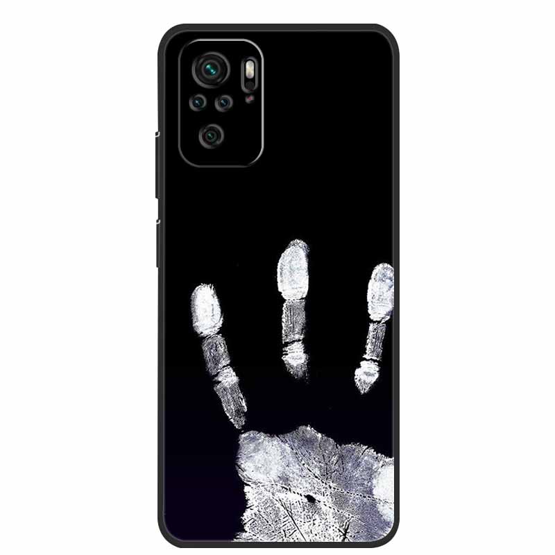 Für Xiaomi Poco M5s Hülle Luxus TPU Weiches Silikon Handy Rückseite für PocoM5s Stoßfest Blumen Niedliche Cartoon Blumen Neue Hülle