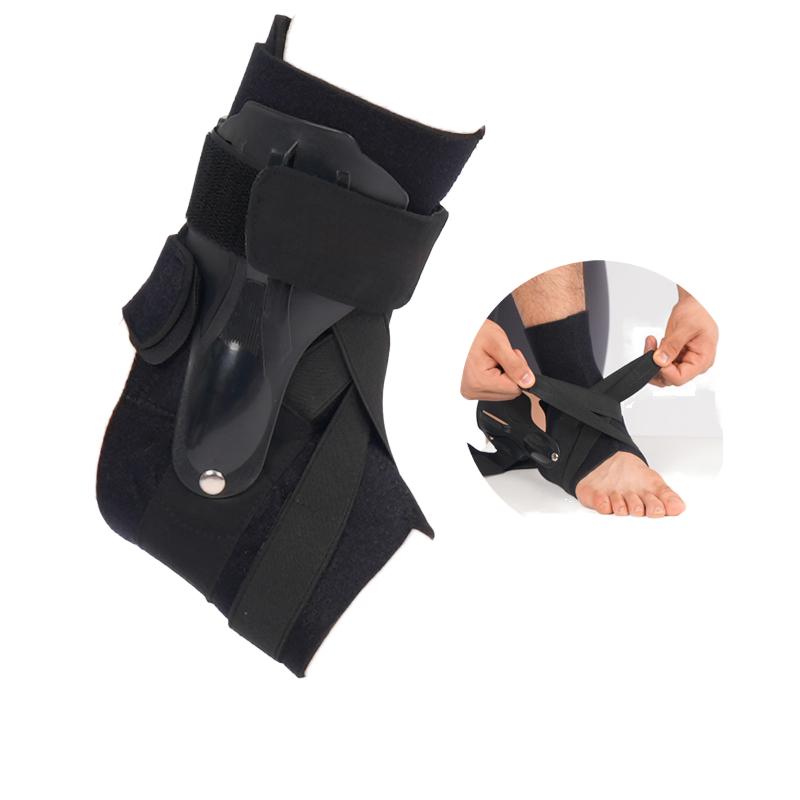Hot Sales Ankle Brace with Stabilizers Cross Belt for Women Men Ankle Wrap Fatigue Ankle Supporter