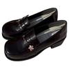 Lolita lolita uniform shoes new versatile Japanese campus style cute round head middle heel jk single shoes