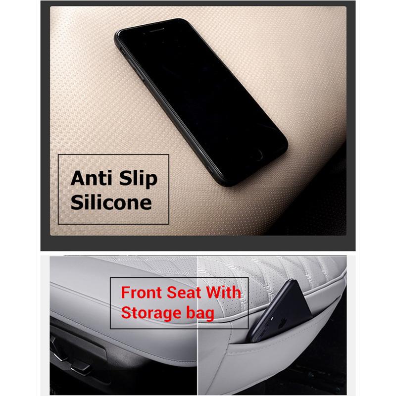 PU-Leder-Autositzbezug-Kissen, universell, einfach zu installieren, Autositzschutz, Autositze, Kissen, Matten, Stuhl