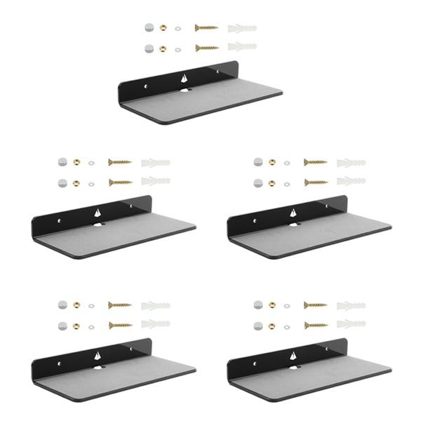 Suport de perete pentru boxe, Raft de afișare acrilic pentru montare pe perete pentru boxă Bluetooth, Cameră web, Telefoane mobile, Jucărie