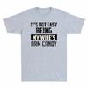 It's Not Easy Being My Wife's Arm Candy Funny Saying Vintage Men's T-Shirt Tee