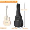 41 Inch Acoustic Guitar Bag Waterproof Gig Bag Guitar Case with Dual Adjustable Shoulder Straps 0.31 Inch Thick Padding Front Pocket