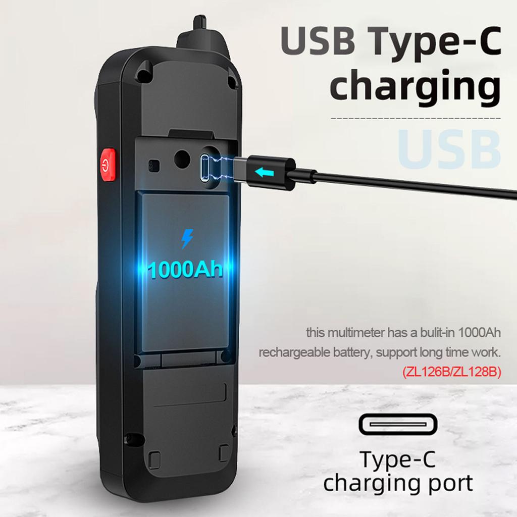 Digital Multimeter Professional Tester Meter Alternating Current Direct Current Voltage Multimetro True RMS Capacitance