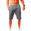 Men's Shorts Pants Male Summer Breathable Solid Color Trousers Fitness Streetwear
