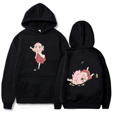 Harajuku Anime Spy X Family Anya Forger Grappig Bedrukt Capuchon Heren Dames Hoodies Casual Pullover Harajuku Unisex Sweatshirt Tops
