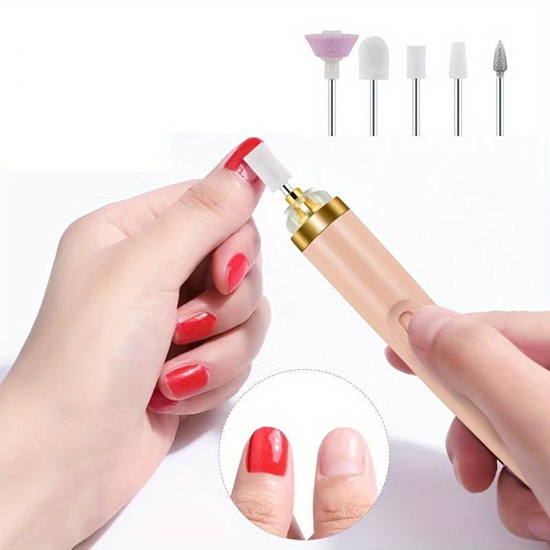 Electric Nail Sharpener With Light Polishing And Shining Nails Convenient Charging Nail Repair And Smoothing Specially Designed For Nail Enthusiasts