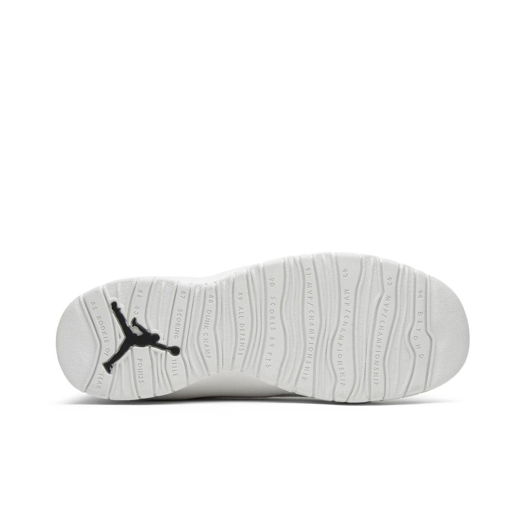 Air Jordan 10 Retro BG 'I'm Back' (Unisex) White Kids' Basketball Shoes 310806 104