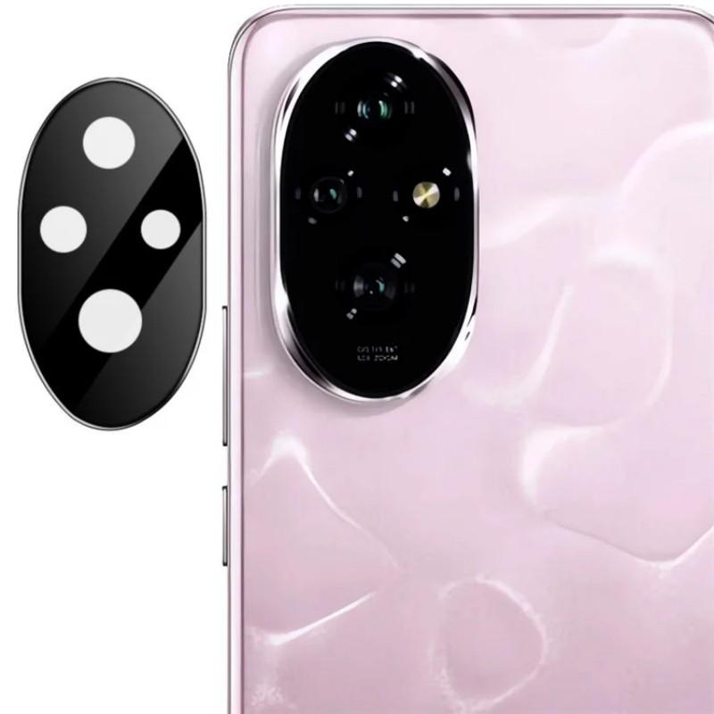 

Для Honor 200 5G Защита объектива камеры WANLONFENG HD Полная Черная Шелкография Пленка для объектива Black