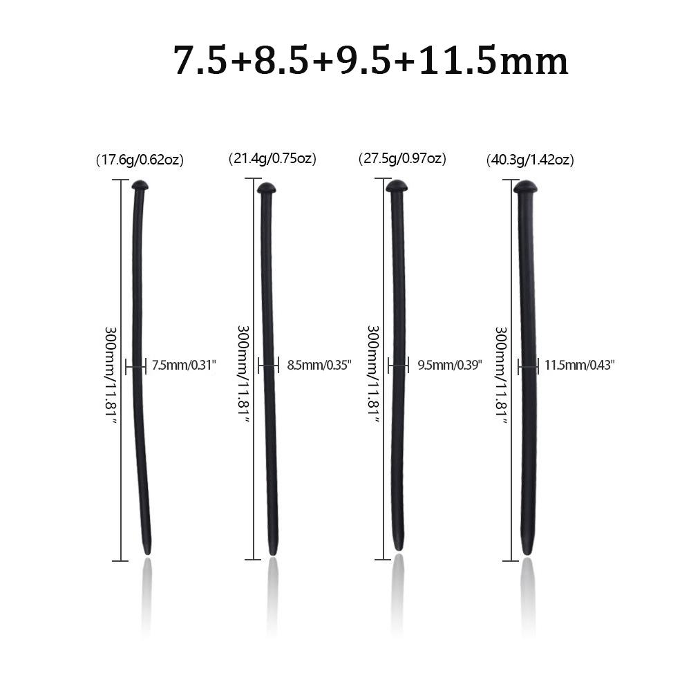 Harnröhrenspielzeug Silikon Harnröhrenkatheter Dilatator Penis Plug Stimulator Insert Erwachsene Sexspielzeug für Männer