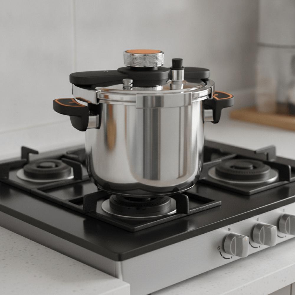 Explosion-proof 304 Stainless Steel Pressure Cooker Energy-efficient Anti-scalding Handle Fast Cooking Pressure Pot