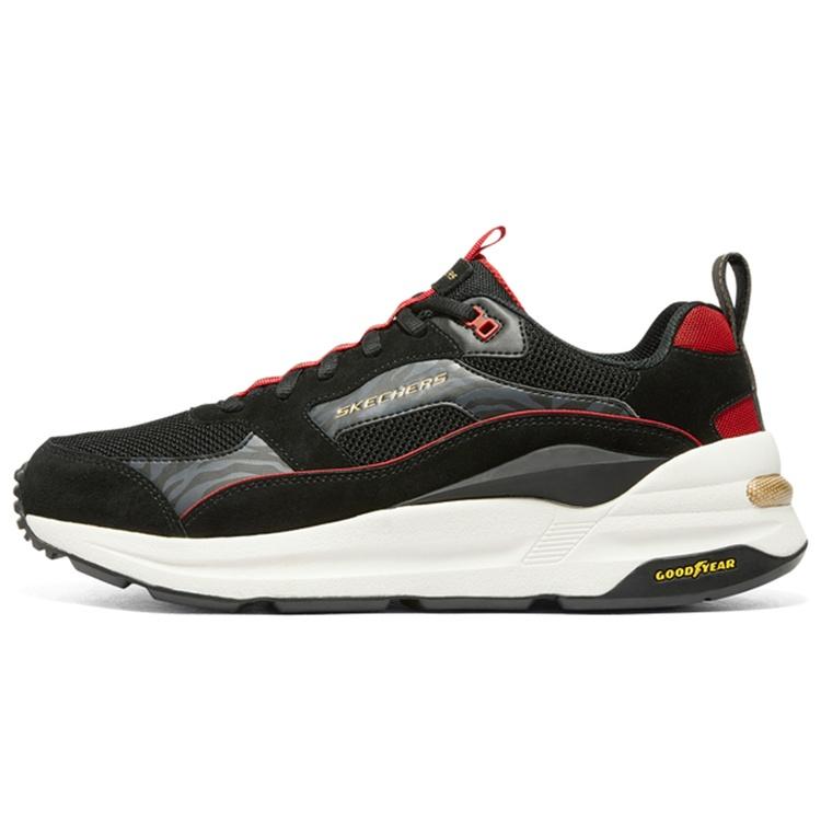 Skechers Sport Casual Shoes Black Grey Red Men s 894085-BKRD EU 41