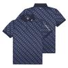 J.lindeberg Tour Tech Print Regular Fit Men S Polo Golf Shirt Gmjt10688 O518