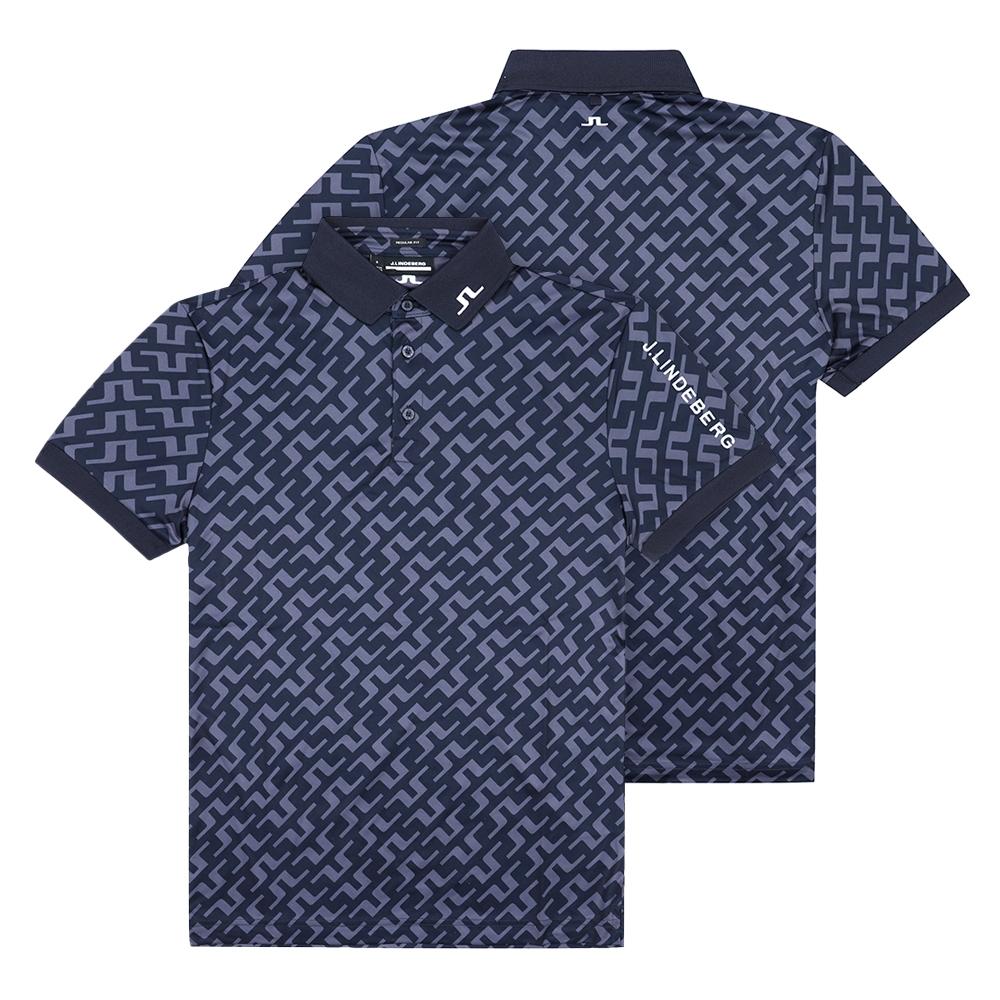 

J.lindeberg Tour Tech Print Regular Fit Men S Polo Golf Shirt Gmjt10688 O518 GMJT10688 O518 (S)