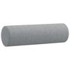 Vidaxl 2-Osobowa Sofa Z Poduszkami, Jasnoszara, 140 Cm, Tkanina