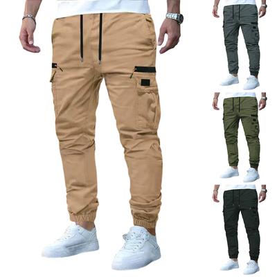 Men's American Loose High Street Leisure Sports More Pocket Workwear Trousers