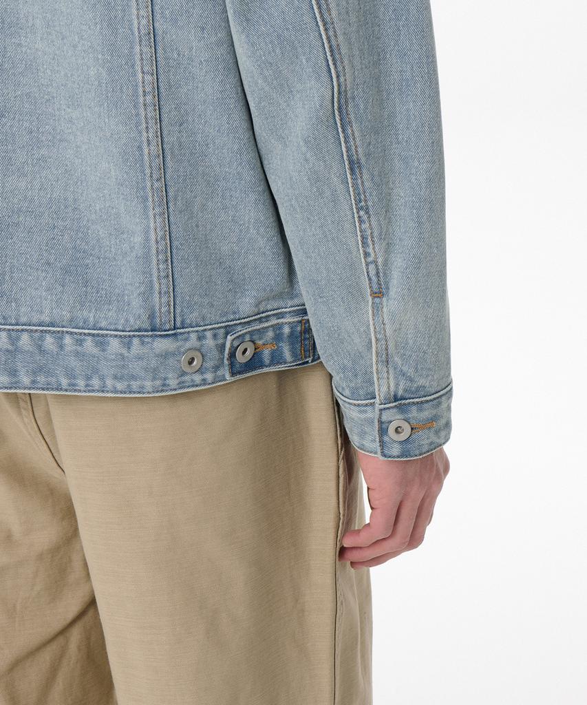 Musinsa Standard Relaxed Denim Trucker Jacket [Sky Blue]