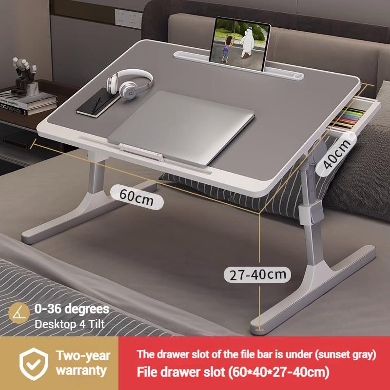 Liftable Multifunctional Folding Table Anti-Slip Laptop Bed Desk Study Work Multi-purpose Portable Lazy Table