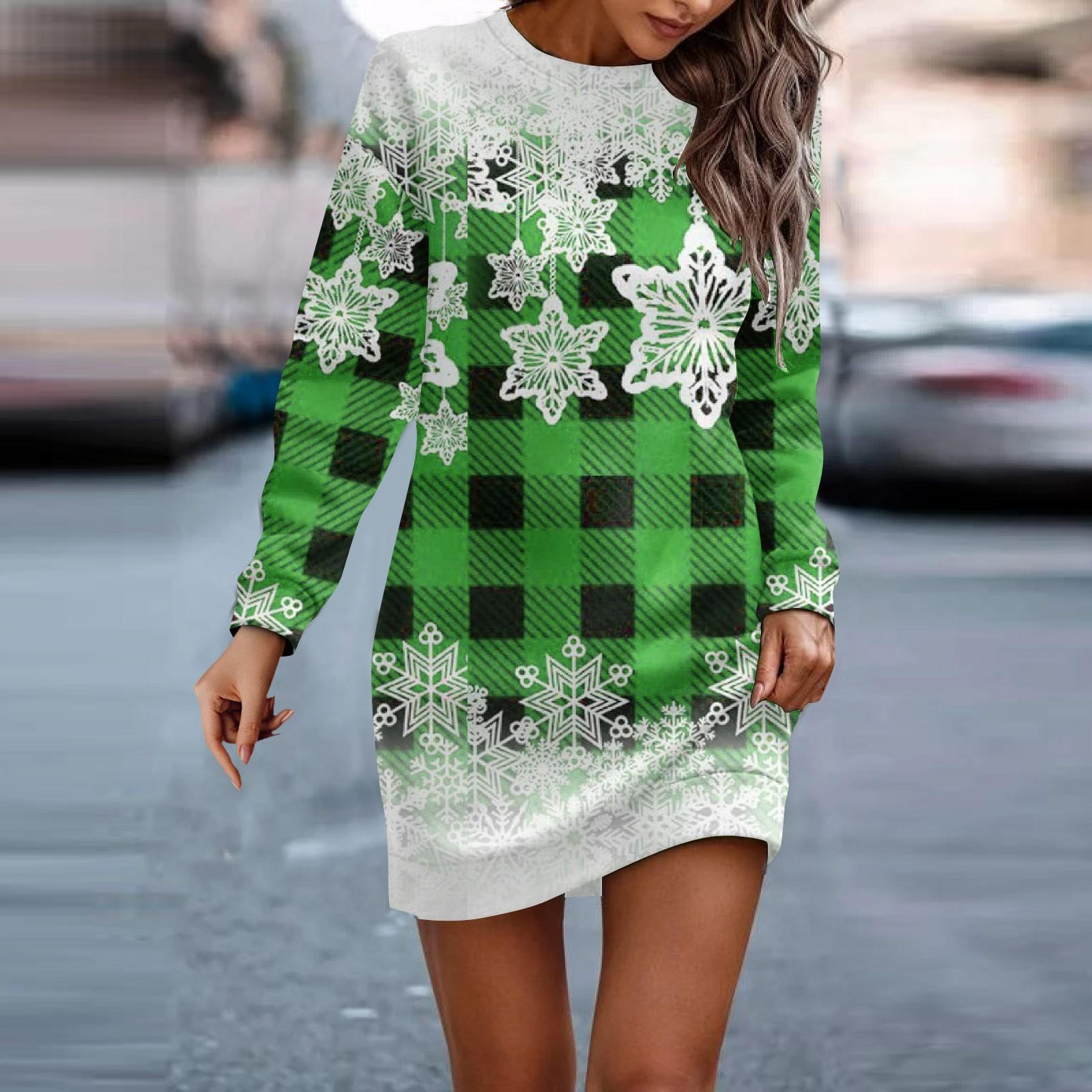 Платье с длинным рукавом для женщин — фото 7