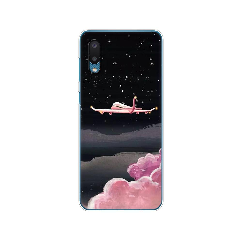 For Samsung A02 M02 Cover Soft Silicon Tpu Phone Back Case For Samsung Galaxy A02 Galaxy M02 SM-A022G A022 Bumper 6.5inch Flower
