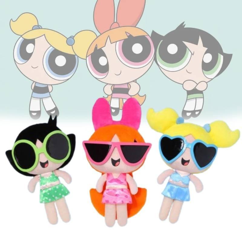 Adorable Plush Powerpuff Girls Bubbles Doll Cartoon Soft Toy Perfect For Girls
