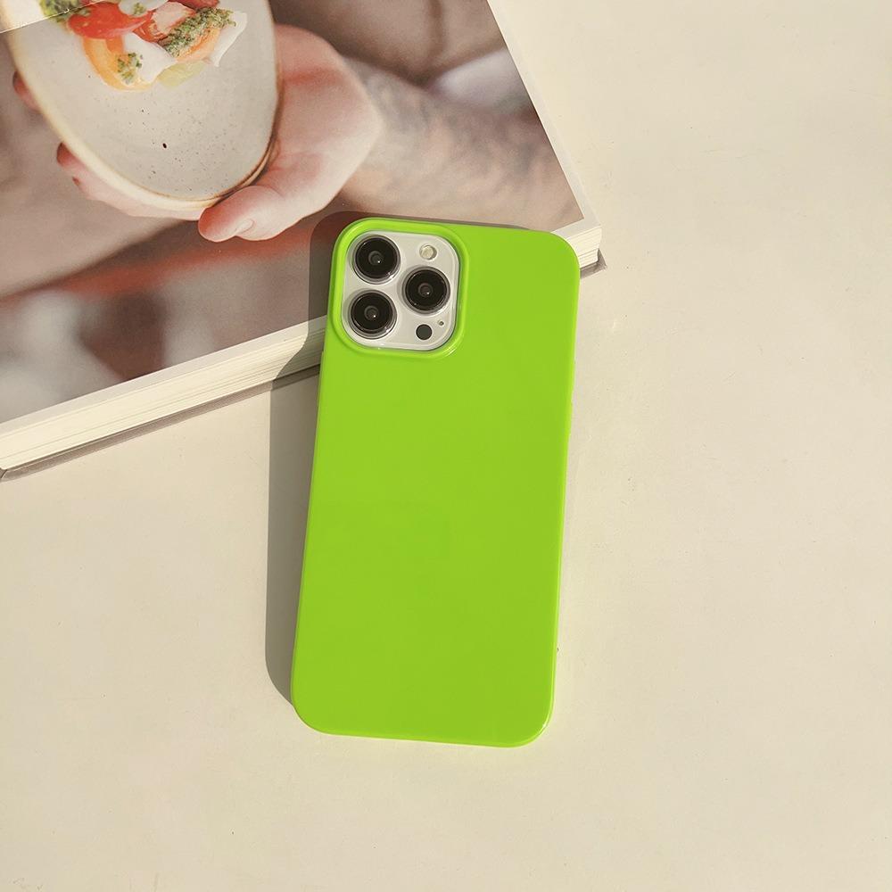 Solid Color Jelly Shell 11 for IPhone16 Mobile Phone Shell for Apple 15promax Soft Shell 14 Color 13 Girl 12