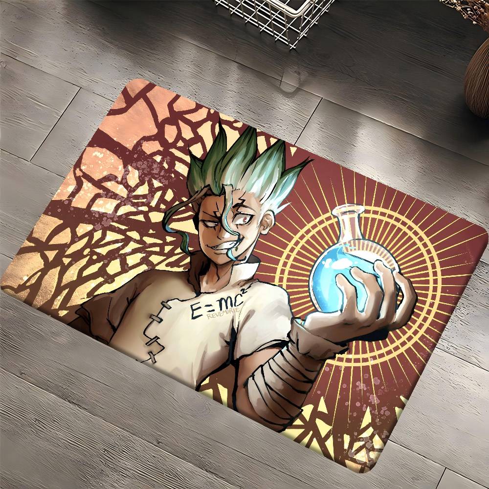 D-Dr. Stone Door Mat Nordic Style Bedroom Living Room Doormat Home Balcony Anti-Slip Alfombra
