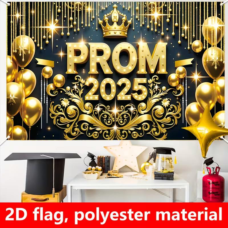 2D Marineblau Gold 50. Geburtstag Banner, Happy 50 Birthday Party Fotografie Kulisse