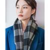 Autumn Winter Unisex Scarf Imitation Cashmere British Style Plaid Tassel Cape Shawl