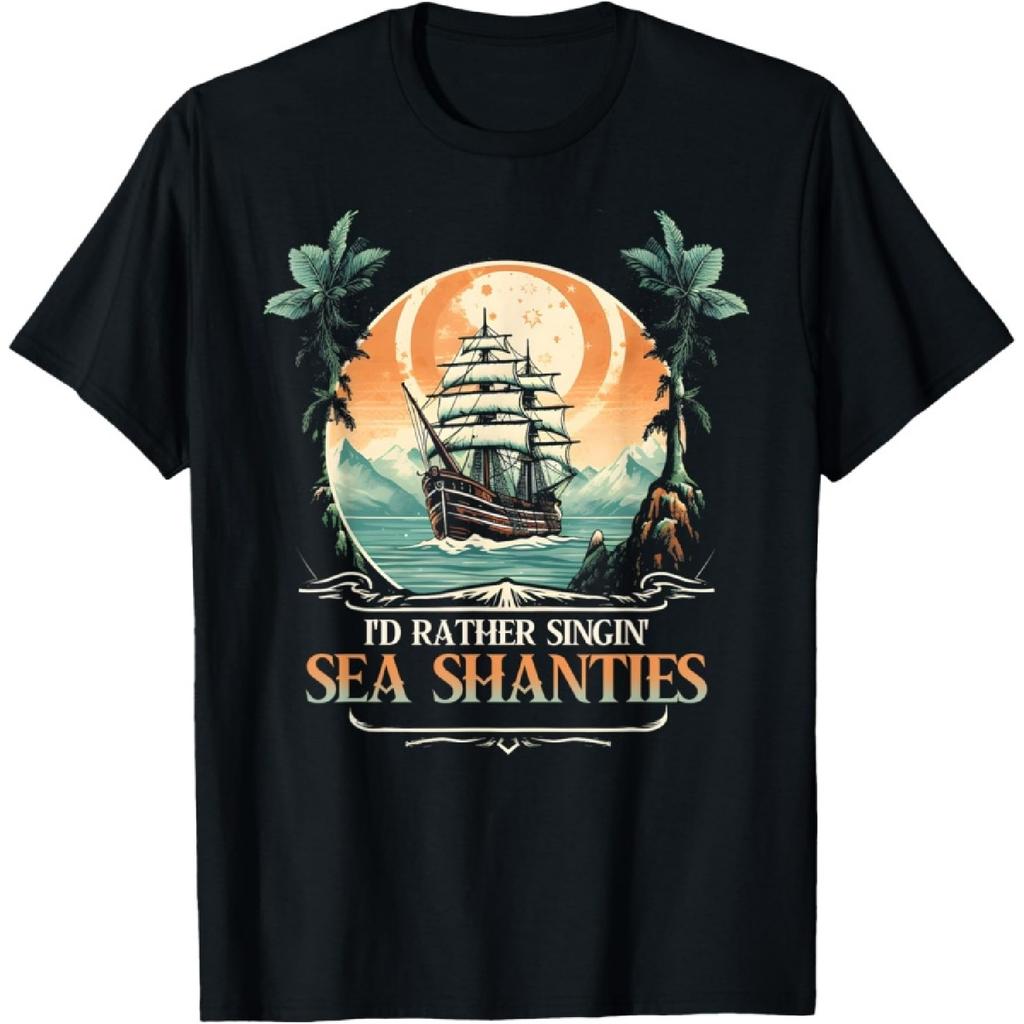 Sea Shanty Song Enthusiasts Shanty Singers T-Shirt(43)